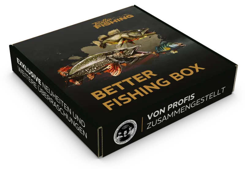 Die Better Fishing Box – Verpackung mit Hecht, Zander und Barsch