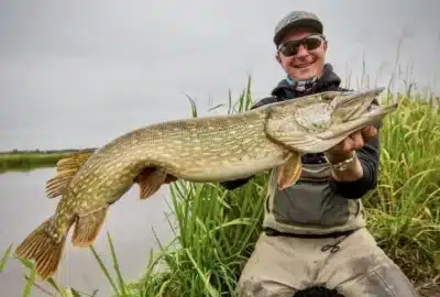 David aus der Better-Fishing-Jury mit einem Hecht